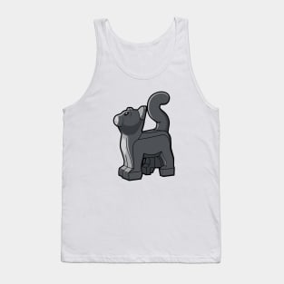 LEGO Cat (Dark Grey) Tank Top